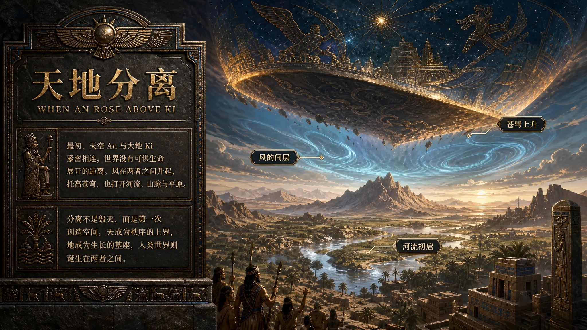 苏美尔天地分离神话的游戏资讯图