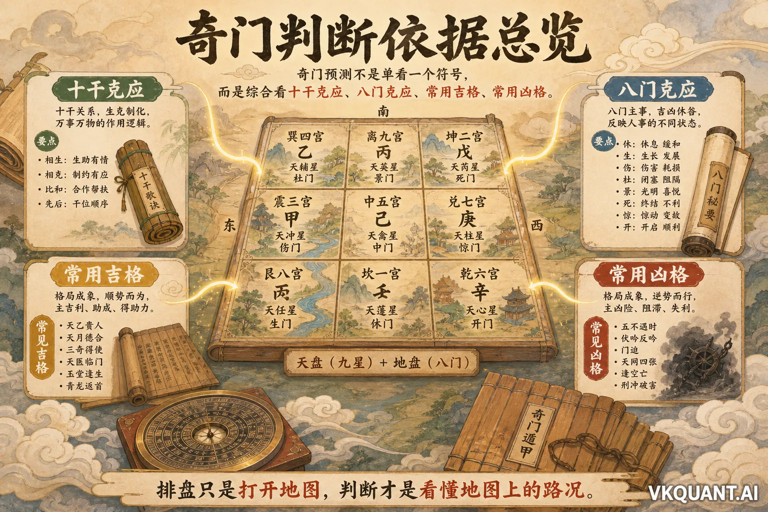 奇門判斷依據總覽繪本封面