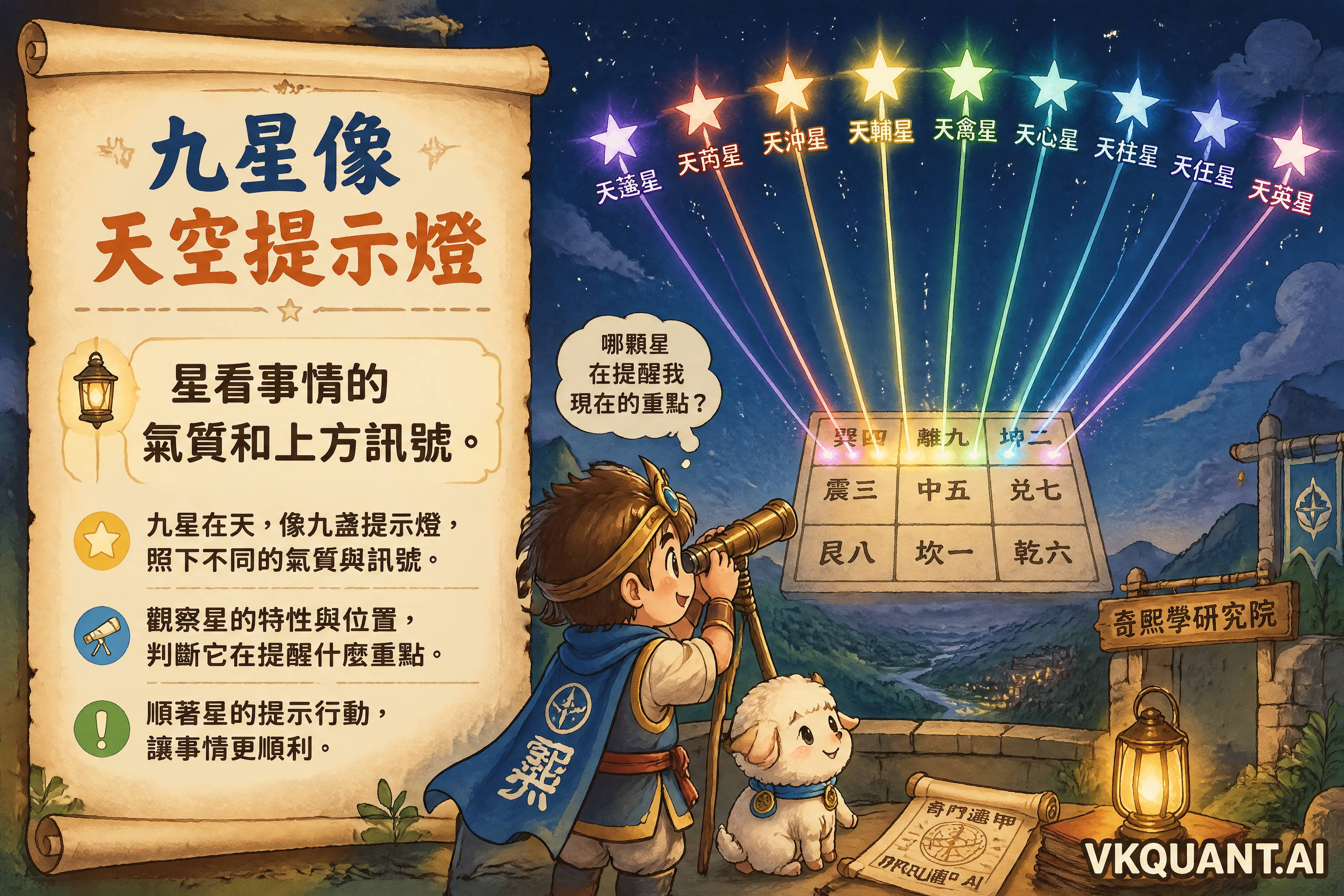 九星天空訊號教學插圖