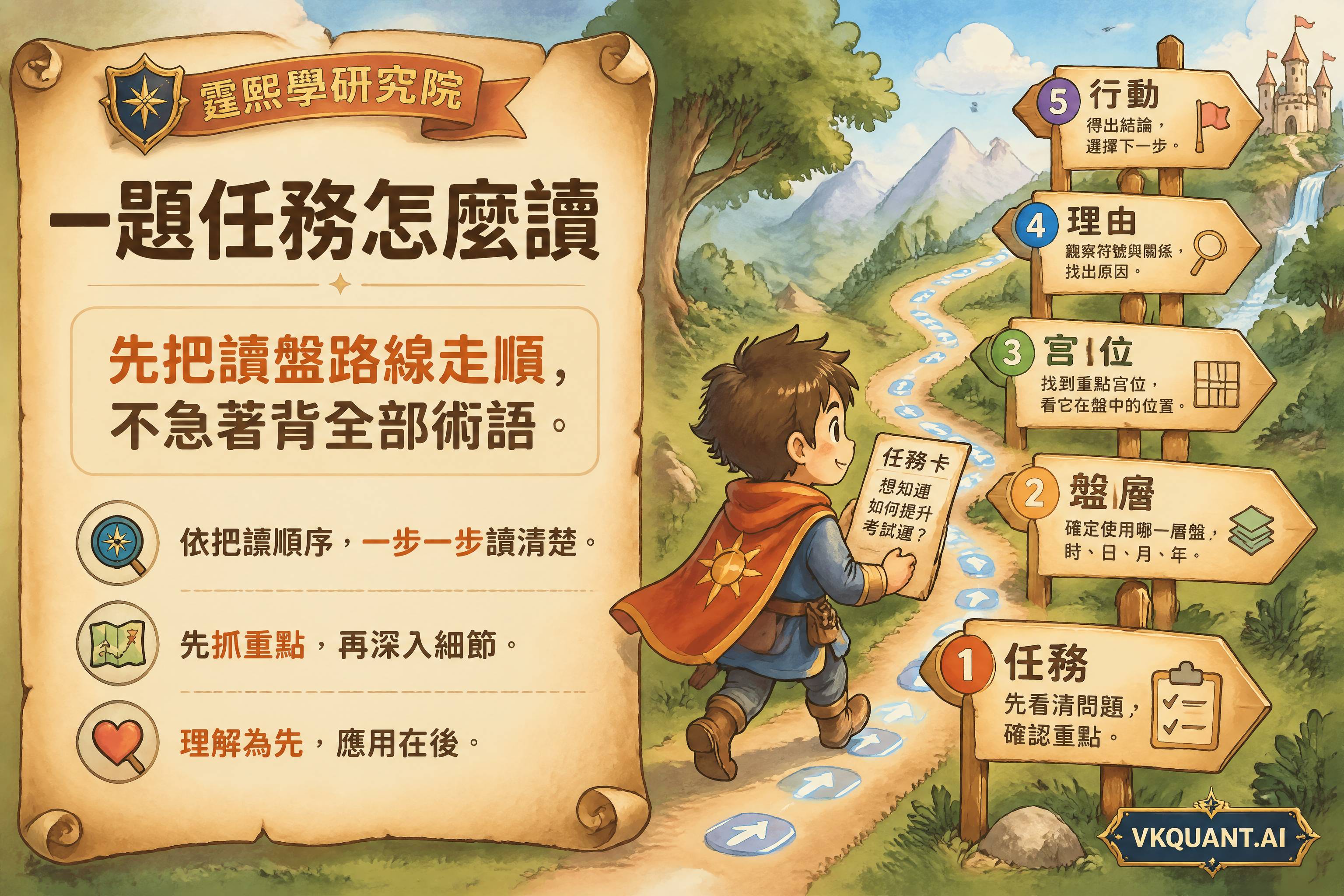 任務模式讀盤路線教學插圖