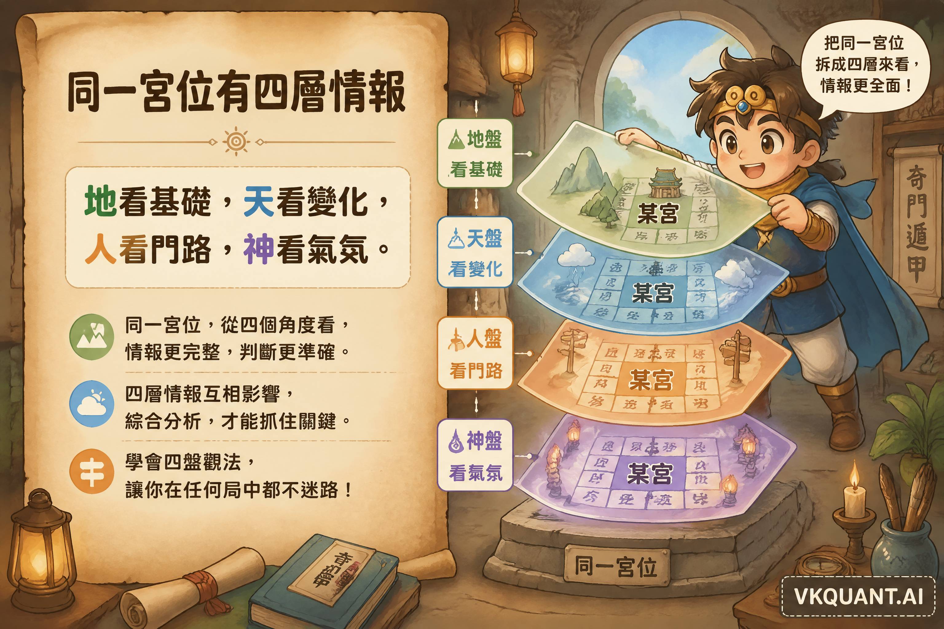 地天人神四層教學插圖