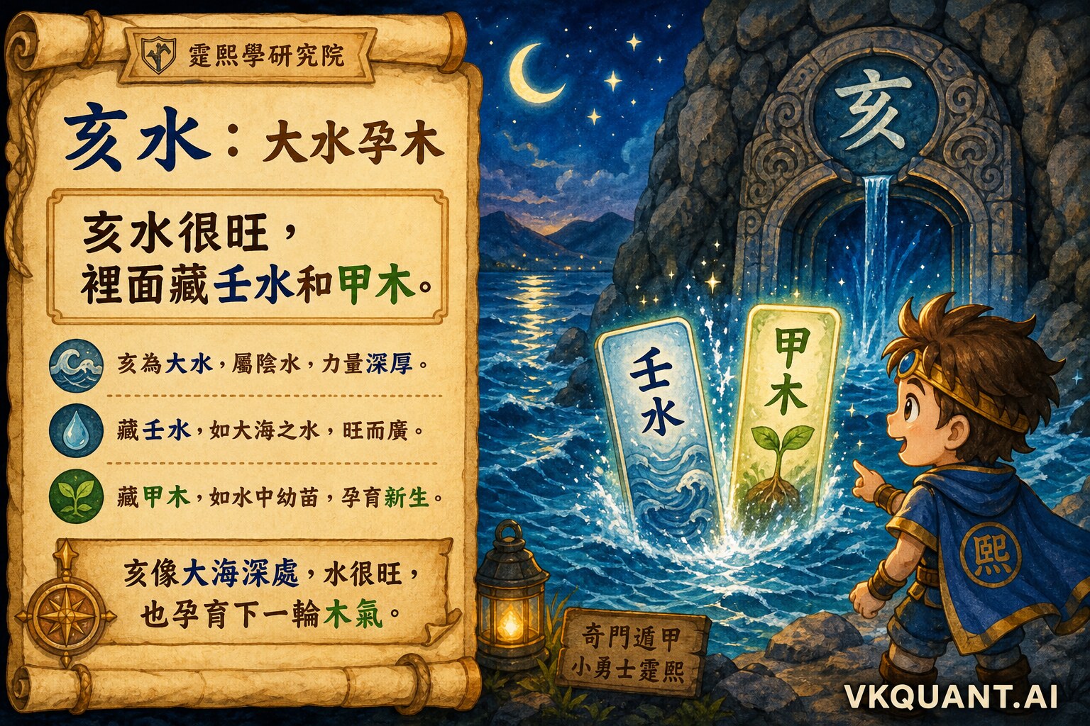 亥水藏壬甲教學插圖